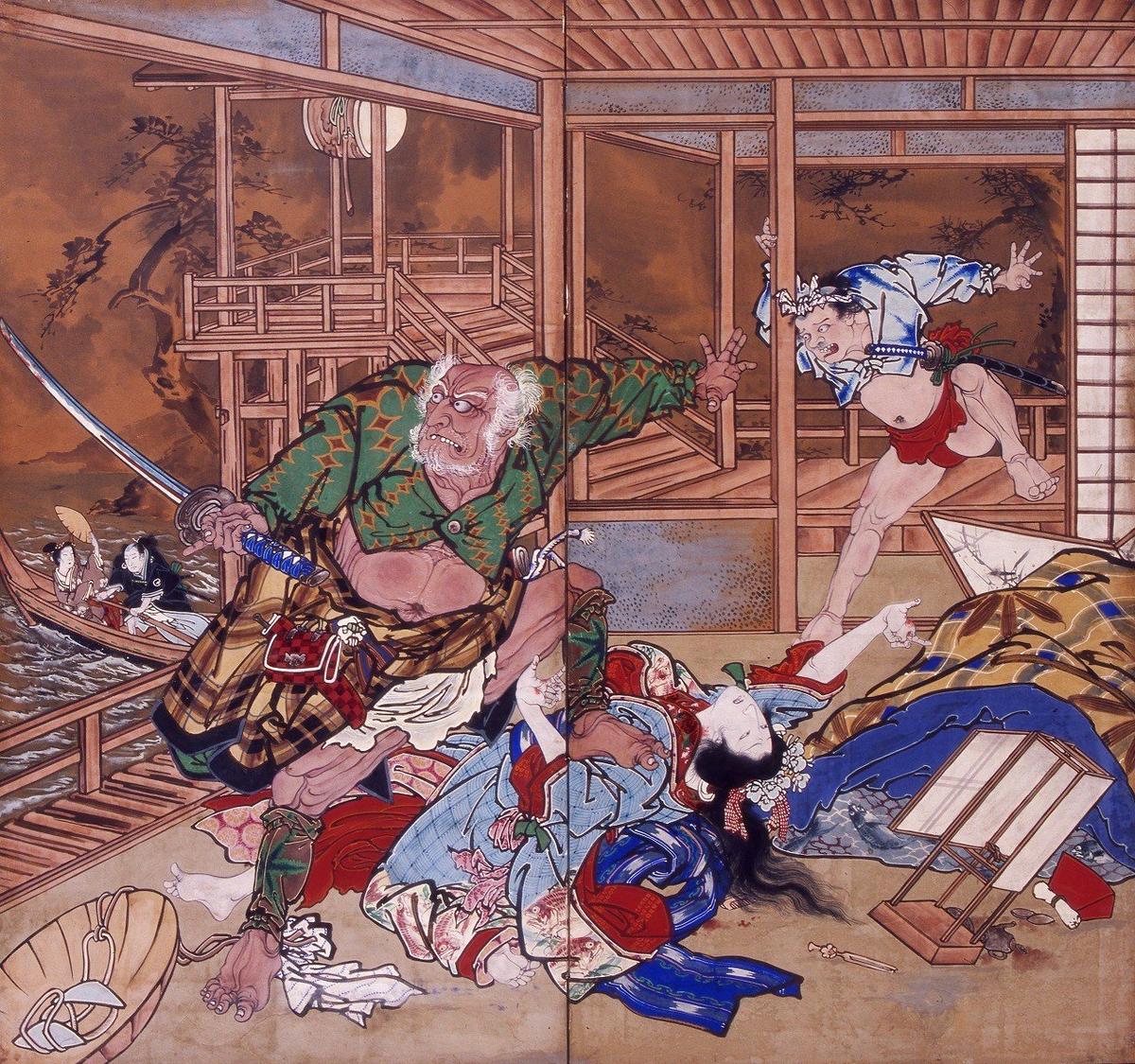 画像：河田小龍《神霊矢口渡》高知県立美術館蔵.jpg